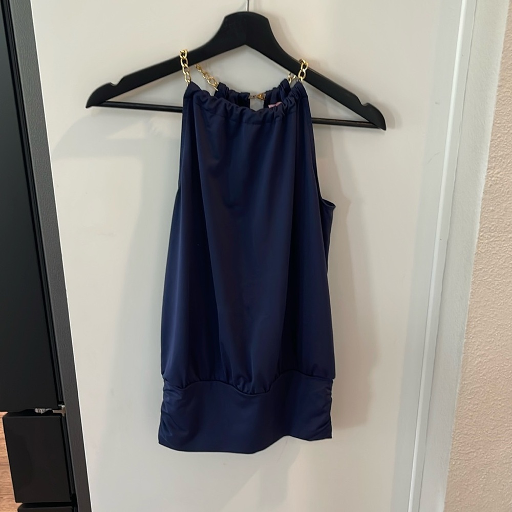 Lilly Pulitzer chain halter top